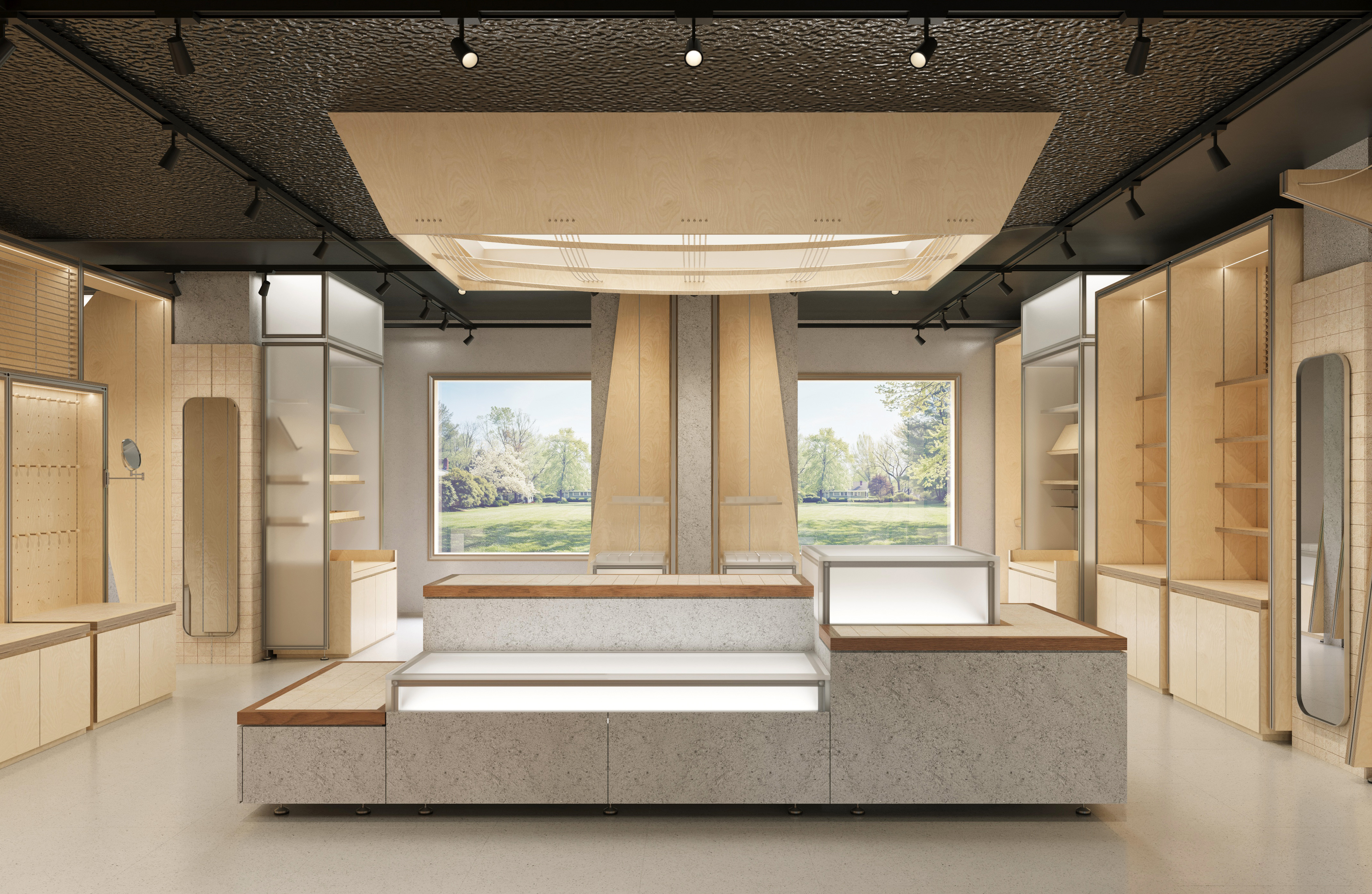 《SPACE DESIGN·兰德坊见山见水店》